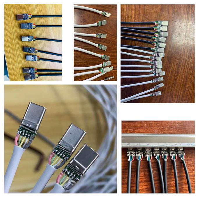 Máquina de soldadura de alambre eléctrico multifuncional con pin de auricular soldadura alta y baja placa de PCB soldadura para la fabricación de cables 2