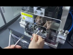 3 Flat Pin Plug Insert Crimping Power Cord Making Machine 1000pcs/hour