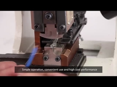 Tipo de detrás-alimentación aplicador de la máquina del alambre que prensa del molde OTP del terminal de la vertical que prensa