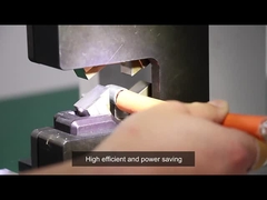 Máquina de terminales de engarce de prensa de diferentes terminales 6T 8T 10T 12T, máquina de extremos de engarzado de alambre eléctrico