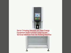 Servo Crimping Machine 30T Equipo de nueva energía Multifunción Máquina de terminales cuadrados grandes Máquina de remachado de matriz libre