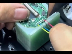 Diseño antiestático Máquina de soldadura semiautomática de cabeza redonda de aviación Línea de datos USB