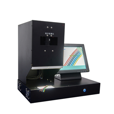 Detector automático de la secuencia del color de la haz de cables, detector de la identificación de color del alambre