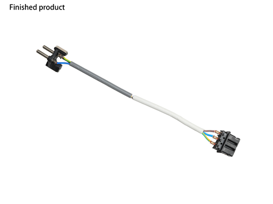 Tipo tipo fabricación de la máquina del cable de transmisión de CX-3000A que prensa de E del enchufe de F CEE7/7