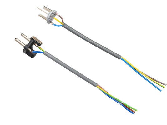 fabricación del cable eléctrico de Machine CX-3000B del separador de 16A 3 Pin Plug Insert Crimping Wire