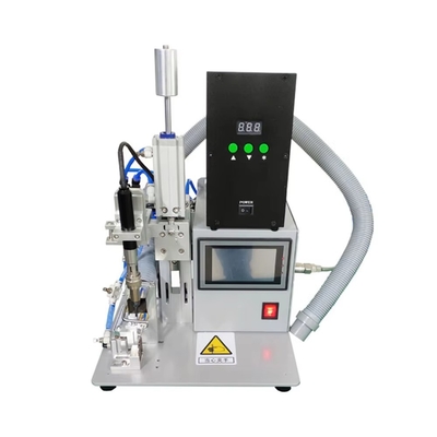 Máquina de soldadura de alambre eléctrico multifuncional con pin de auricular soldadura alta y baja placa de PCB soldadura para la fabricación de cables
