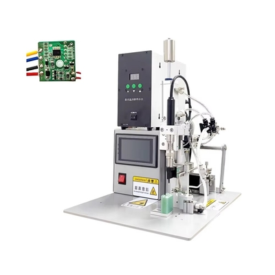 Máquina de soldadura de alambre eléctrico multifuncional con pin de auricular soldadura alta y baja placa de PCB soldadura para la fabricación de cables