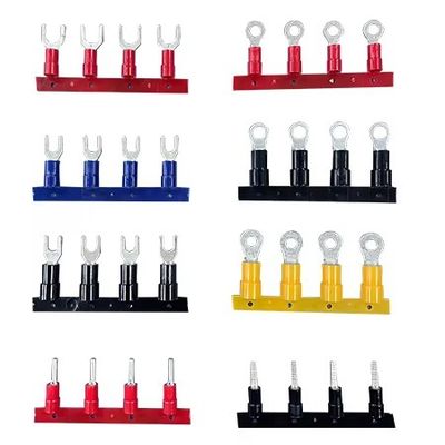 Terminal de tubo de cobre, empalmes, empalmes, terminal de anillo, conector PIn de reductor, conector de terminal bi-metálico, aislado