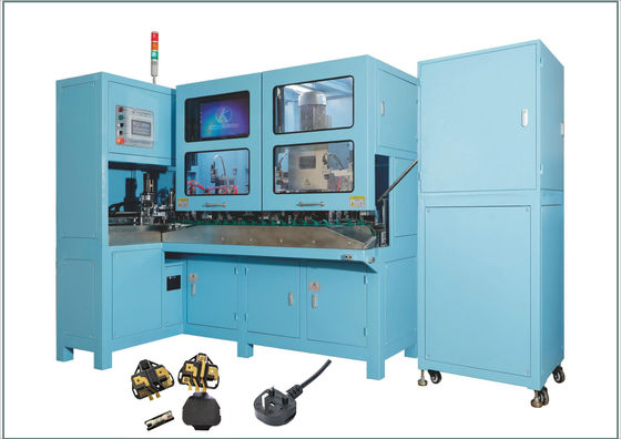 máquina 900pcs/Hr-1200pcs/Hr de la asamblea del enchufe de 4T que prensa BS