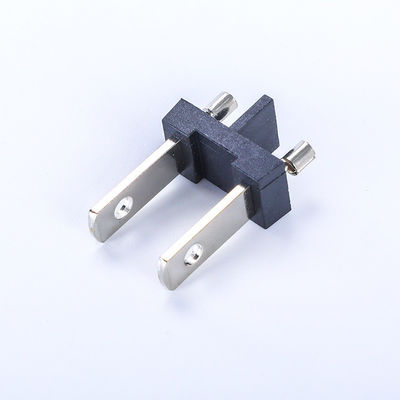hueco Pin Or Solid Pin del parte movible del enchufe del VDE de 125V 15A 2 poste