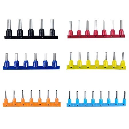 Terminal de tubo de cobre, empalmes, empalmes, terminal de anillo, conector PIn de reductor, conector de terminal bi-metálico, aislado