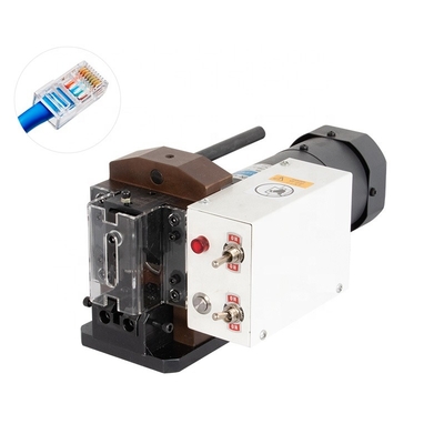 Red Crystal Head Press Terminal de CX-CP RJ45 Lan Cable Crimping Machine 2P-8P