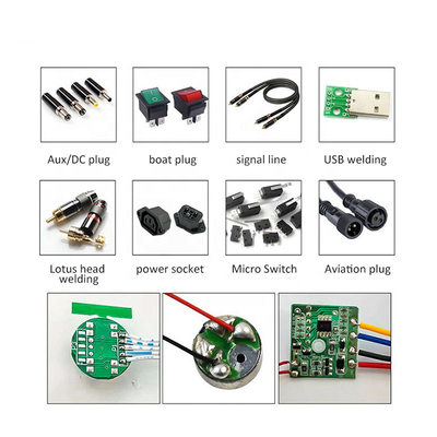 Soldadura del PWB/del LED/del robot de la lata de la máquina del cable eléctrico del conector USB que suelda