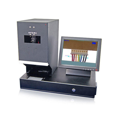 Detector automático de la secuencia del color de la haz de cables, detector de la identificación de color del alambre