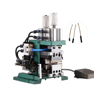 máquina de desmontaje neumática del alambre de las cuchillas de la base multi caliente/fría de 3F para AWG16-AWG22