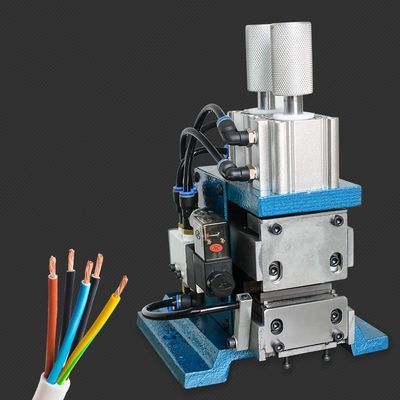 Vertical neumática de la máquina de desmontaje del alambre AWG32-AWG16 pequeña